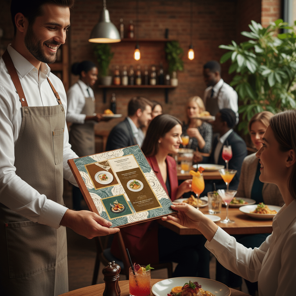 ออกแบบเมนูอาหารอย่างไรให้รวย? จิตวิทยาเพิ่มยอดขาย - menu-design-psychology-increase-sales