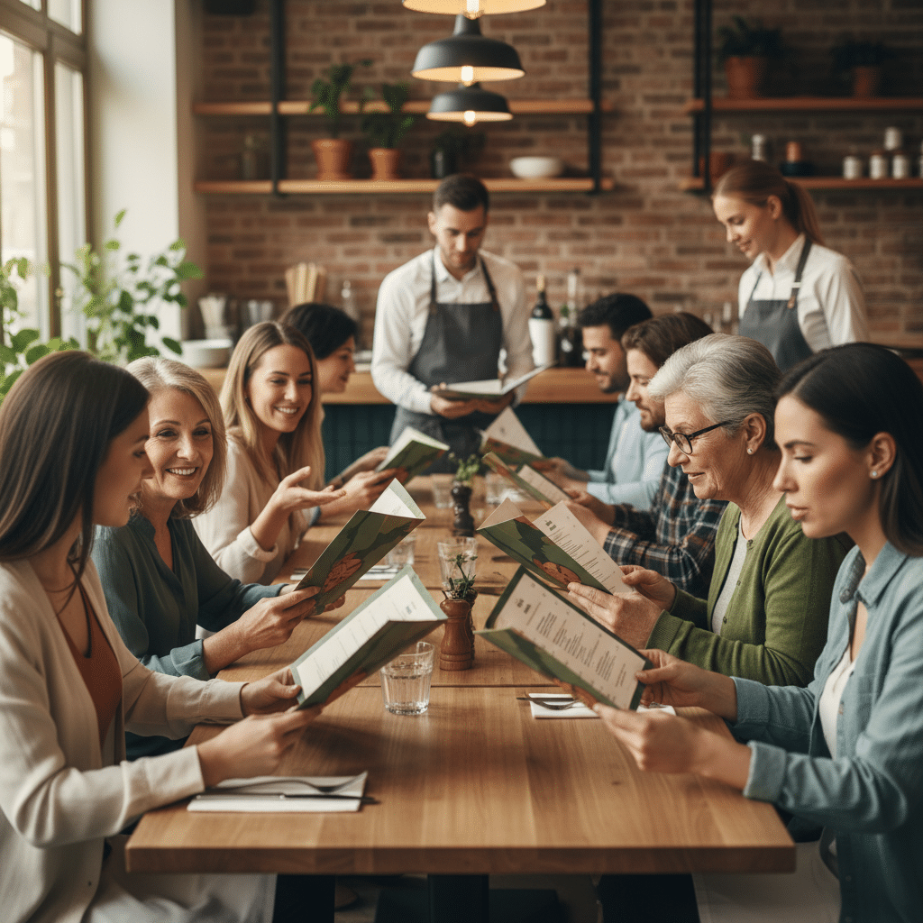 จิตวิทยาออกแบบเมนู: จัดเลย์เอาต์เพิ่มยอดขาย 30% - menu-design-psychology-increase-sales