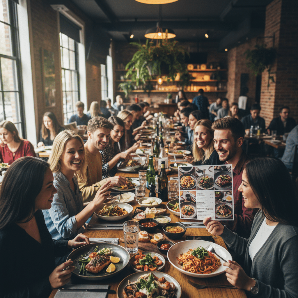 จิตวิทยาเมนู: 5 เทคนิคออกแบบเพิ่มยอดขายร้านอาหาร - menu-design-psychology-increase-sales