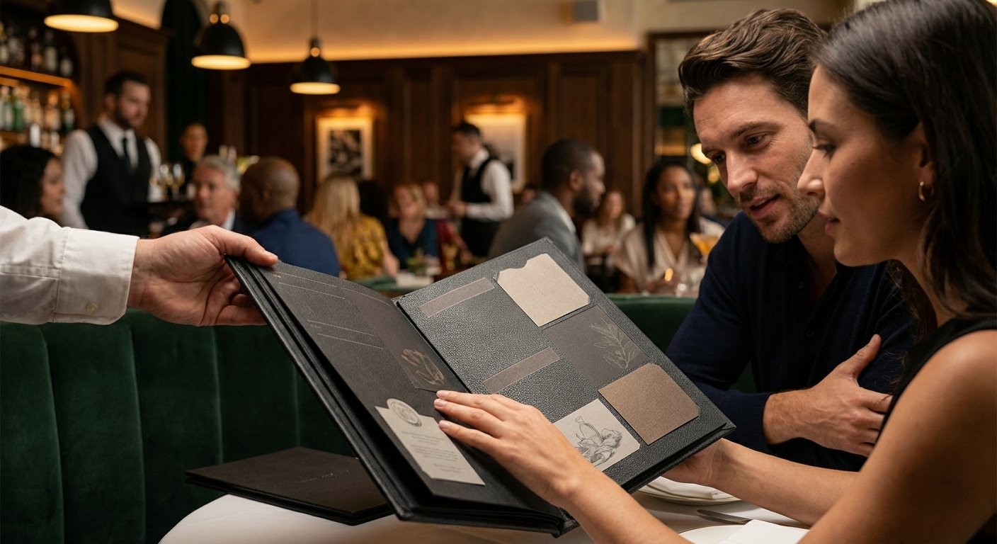 ยอดตกเพราะเมนูเดิม? 5 เทคนิค “จิตวิทยาเมนู” ออกแบบใหม่ให้ลูกค้าสั่งของแพงขึ้น! - menu-engineering-design-tips-boost-sales