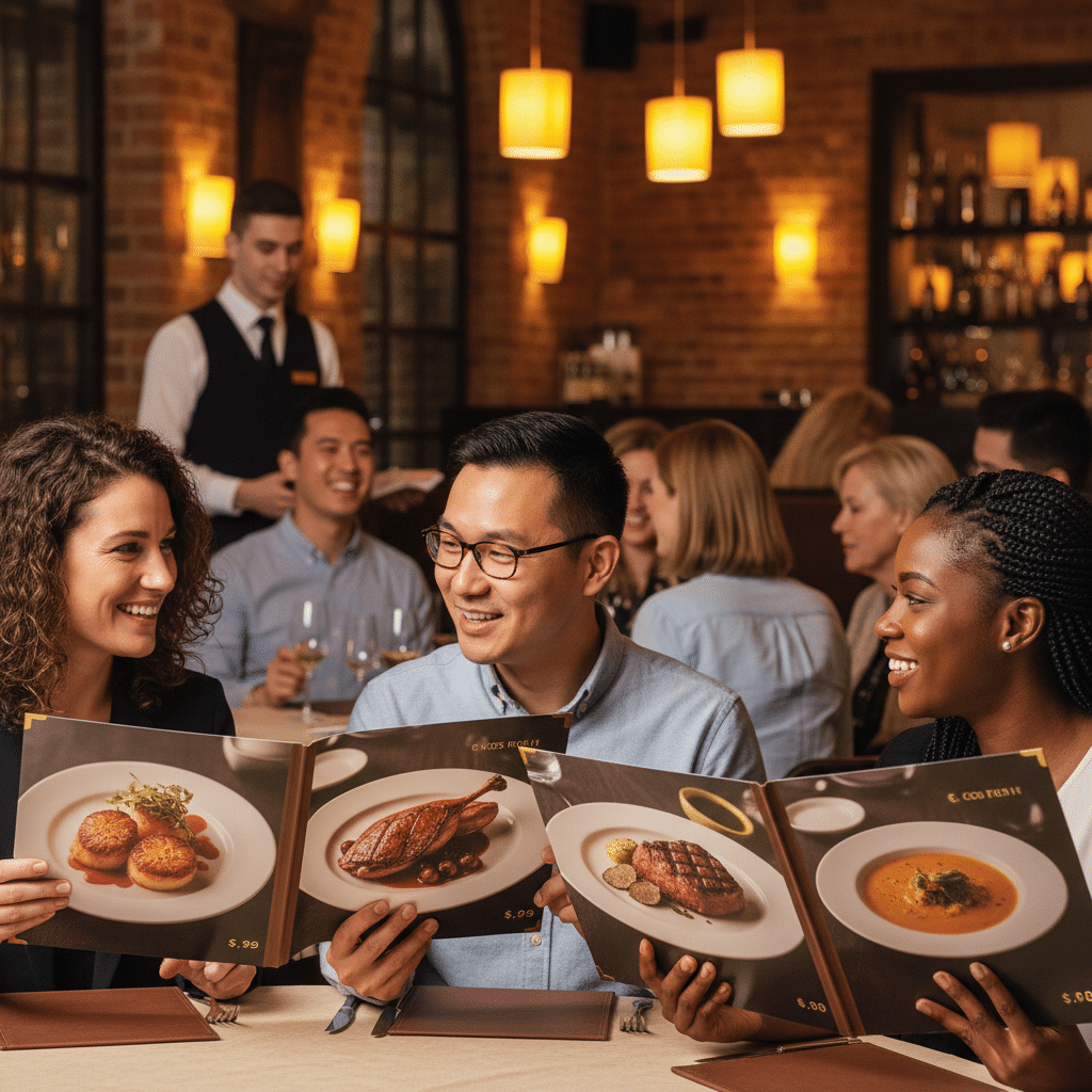 เมนูสวยยอดขายพุ่ง! 5 เทคนิค 'Menu Engineering' ออกแบบเมนูอาหารให้ลูกค้ากล้าสั่งของแพง - menu-engineering-design-tips-boost-sales