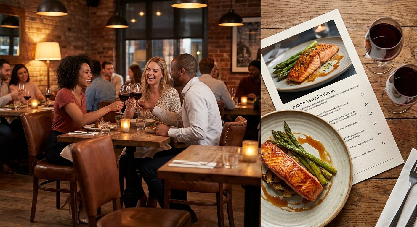 เมนูไม่ใช่แค่สมุดภาพ! เคล็ดลับ 'Menu Engineering' จัดวางยังไงให้ลูกค้าจิ้มสั่งของแพงโดยไม่รู้ตัว - menu-engineering-design-tips-increase-sales