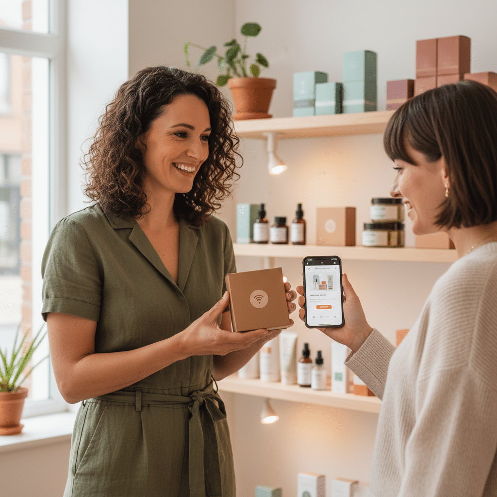 ฉลาก NFC: แค่แตะก็ช้อปได้ เทรนด์ใหม่ที่ SME ต้องรู้ - nfc-smart-labels-sme-marketing