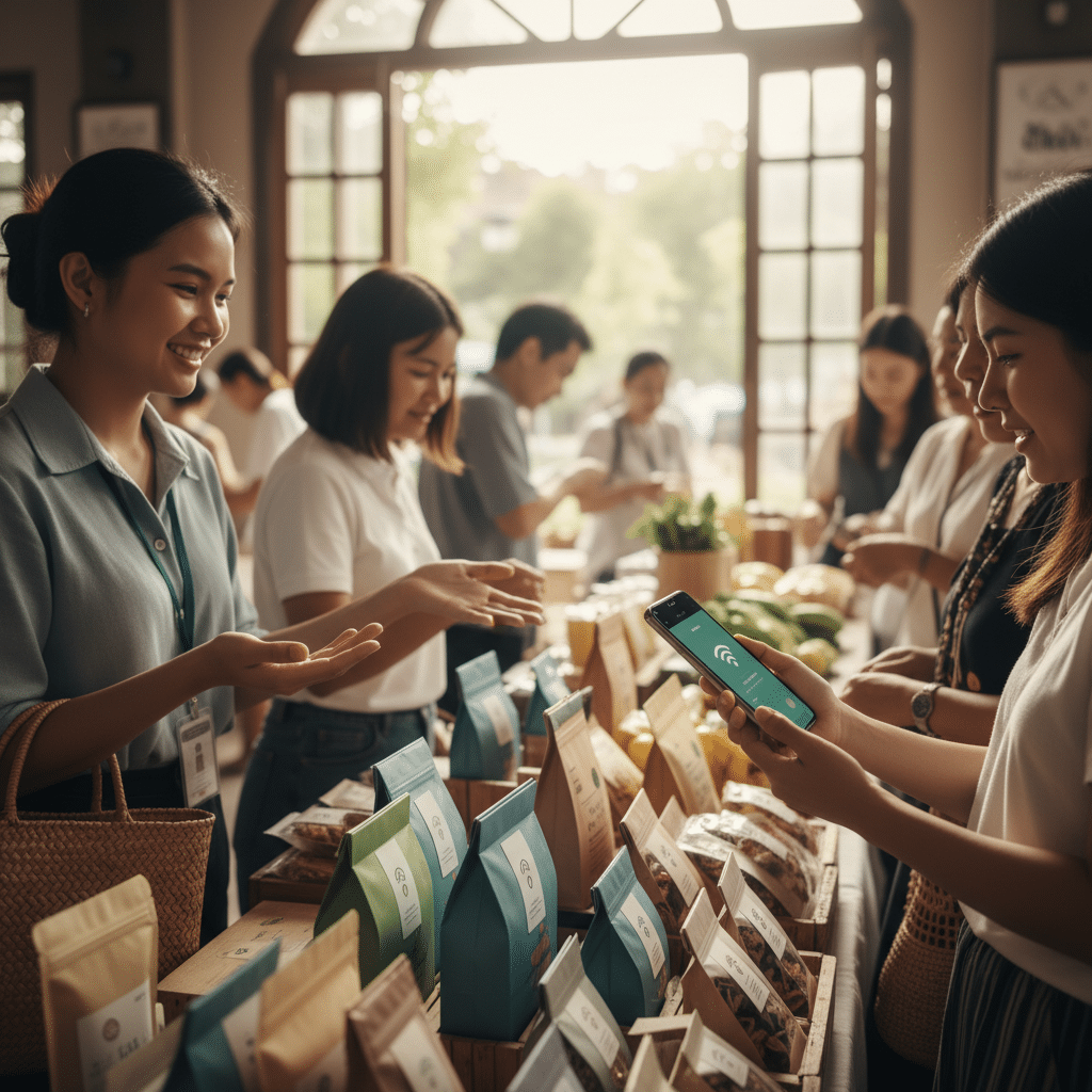 NFC Packaging: แตะแล้วซื้อ! เทรนด์ใหม่ฉลากอัจฉริยะ 2026 - nfc-smart-packaging-sme-trend