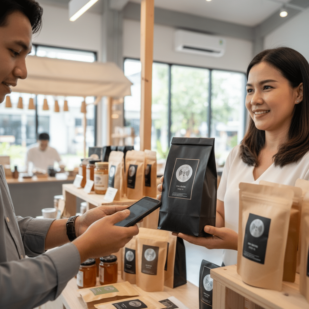 ฉลากติด NFC: อนาคตการตลาด SME ที่แตะแล้วว้าว! - nfc-sticker-sme-future-marketing