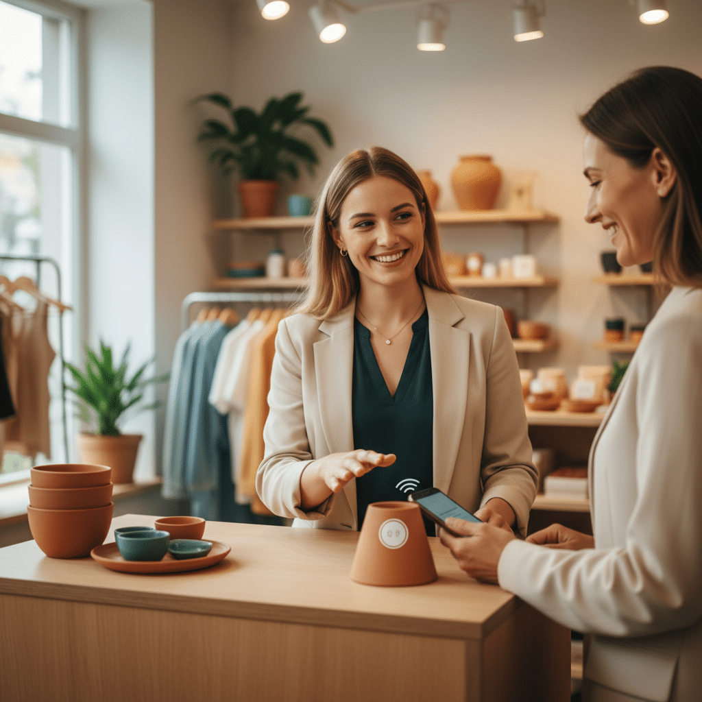 NFC Sticker: การตลาดแบบแตะ ที่ SME ต้องลองในอนาคต - nfc-sticker-tap-marketing-sme