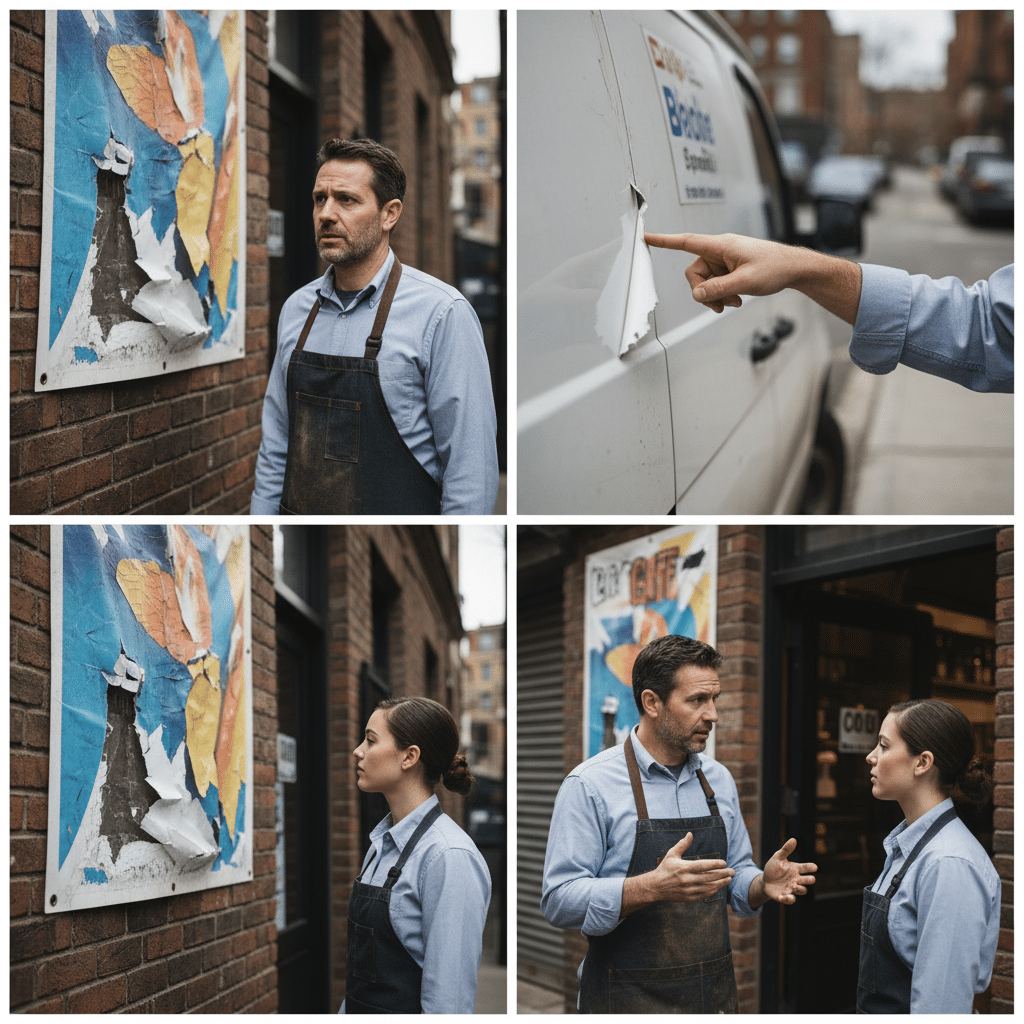 ป้ายซีด-สติ๊กเกอร์ลอก? 5 วิธีดูแลสื่องานพิมพ์ Outdoor - outdoor-print-care-tips-sme