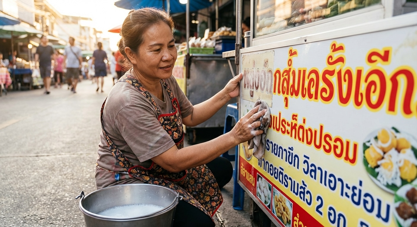 ป้ายซีดไวทำไงดี? 5 เคล็ดลับดูแล 'ป้ายหน้าร้าน' ให้สีสด สู้แดดเมืองไทยได้เป็นปี - outdoor-signage-maintenance-tips-thailand-weather