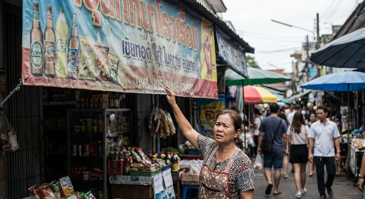 ป้ายซีด = ร้านเก่า! 4 วิธีดูแล 'ป้ายไวนิลและสติ๊กเกอร์' ให้สีสดทนแดด ยืดอายุใช้งานปี 2026 - outdoor-signage-vinyl-maintenance-tips-2026