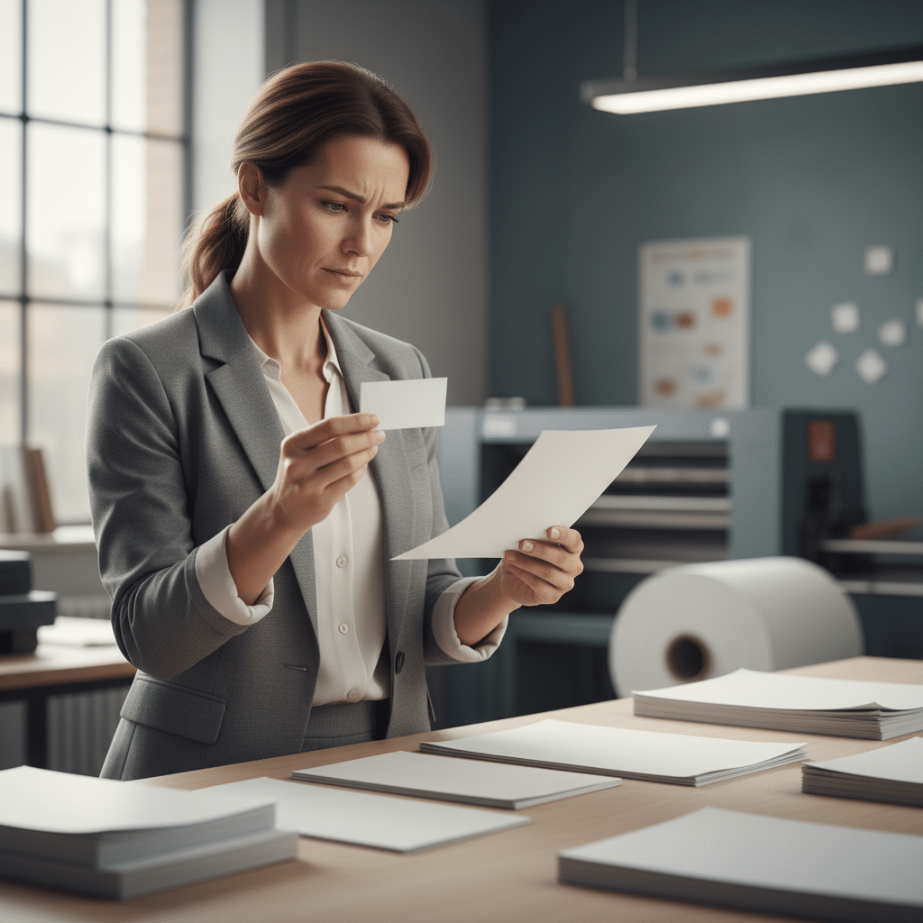 แกรมกระดาษ (GSM) คืออะไร? เลือกให้เหมาะกับงานพิมพ์ - paper-gsm-guide-print-sme