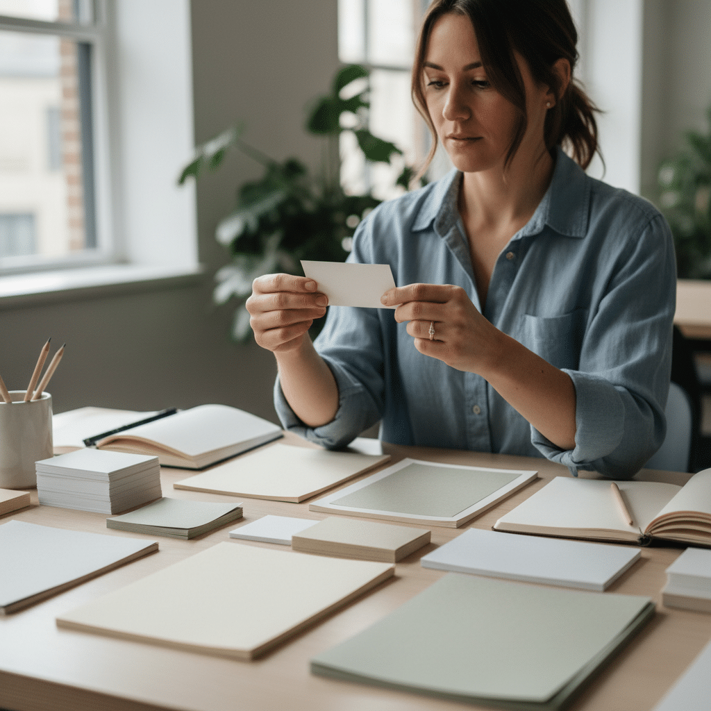 แกรมกระดาษ (GSM) คืออะไร? เลือกความหนาให้งานพิมพ์ดูโปร - paper-gsm-thickness-printing-guide