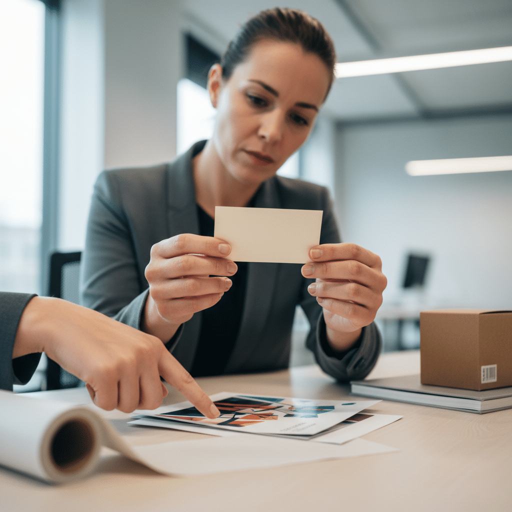 80g หรือ 300g ดี? คู่มือเลือก 'ความหนากระดาษ (GSM)' ให้เหมาะกับงานพิมพ์ - paper-gsm-weight-guide-printing