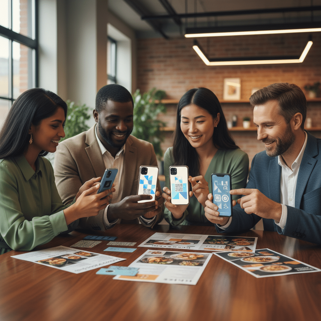 Phygital มาแรง! เมื่อ QR Code พลิกเกมการตลาดบนสิ่งพิมพ์ - phygital-marketing-qr-code-print