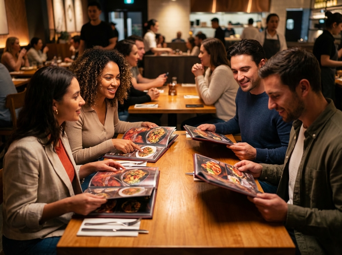 เลิกสแกน! เทรนด์ร้านอาหาร 2026 ลูกค้าโหยหา 'เมนูเล่ม' ภาพชัด จับต้องได้ ยอดสั่งพุ่ง - physical-menu-book-comeback-trend-2026