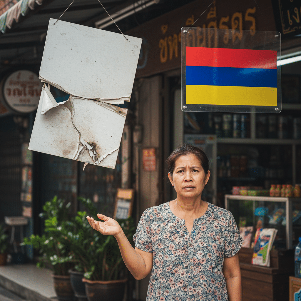 ป้ายร้านพังง่ายเพราะเลือกผิด! เทียบมวย 'พลาสวูด vs อะคริลิค' อันไหนทนแดดคุ้มงบกว่ากัน - plastwood-vs-acrylic-signage-material-comparison