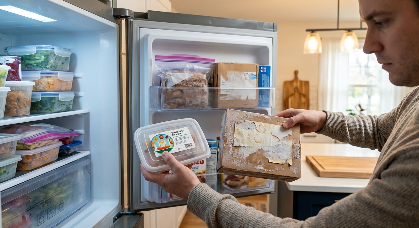 แช่ฟรีซแล้วหลุด? ต้องใช้ “สติ๊กเกอร์ PP” กันน้ำ ทนเย็นติดหนึบ! - pp-sticker-frozen-food-label-guide