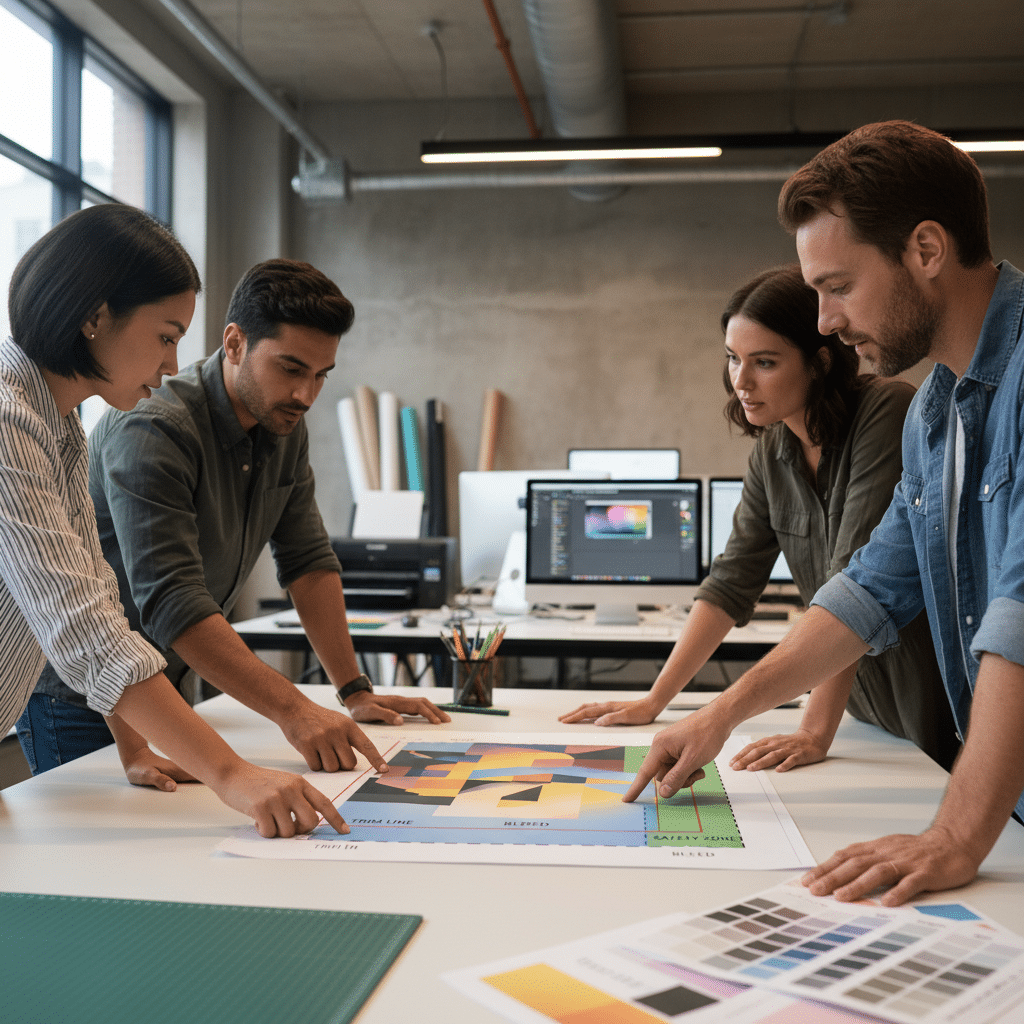 ส่งไฟล์พิมพ์ไม่พลาด! รู้จัก Bleed, Trim, Safety Zone - print-file-setup-bleed-guide