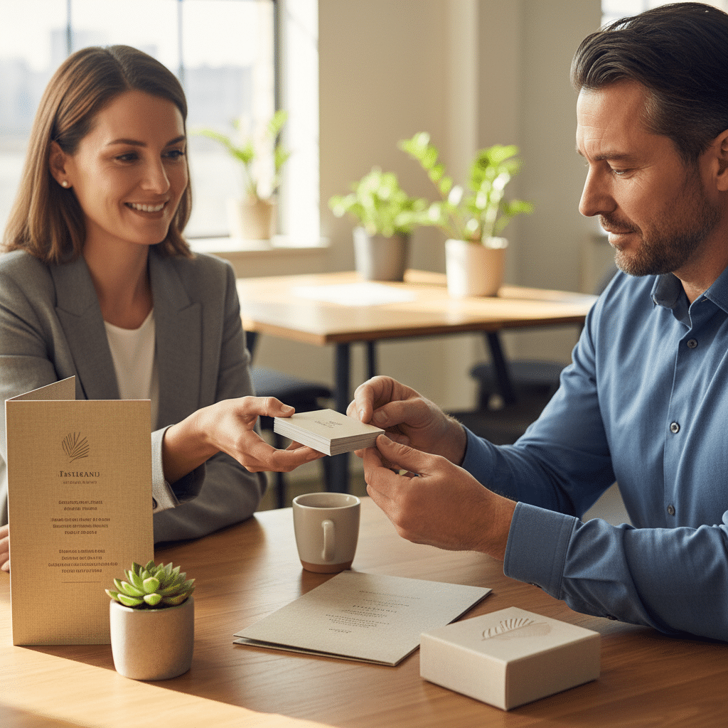 สัมผัสสร้างแบรนด์: พลัง 'ผิวสัมผัส' ในงานพิมพ์ - print-haptics-sensory-branding-sme