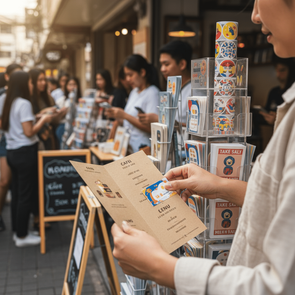 แจก 5 ไอเดียสื่อสิ่งพิมพ์ ปั้นร้านเล็กให้ดังในซอย - print-marketing-local-sme-ideas