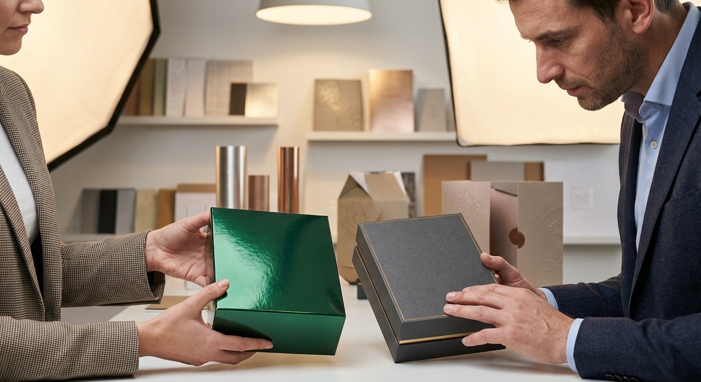 ด้าน-หรู หรือ เงา-ตะโกน? เลือก 'เคลือบผิวงานพิมพ์' ยังไงให้สินค้าดูแพงขึ้น 200% - printing-coating-matte-gloss-spot-uv-guide