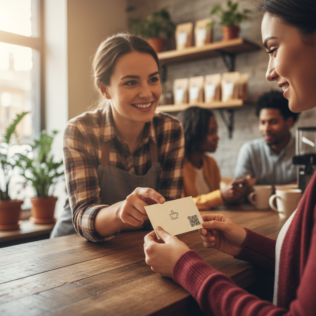 QR Code บนสิ่งพิมพ์: เปลี่ยนลูกค้าหน้าร้านเป็นยอดขายออนไลน์ - qr-code-print-marketing-sme