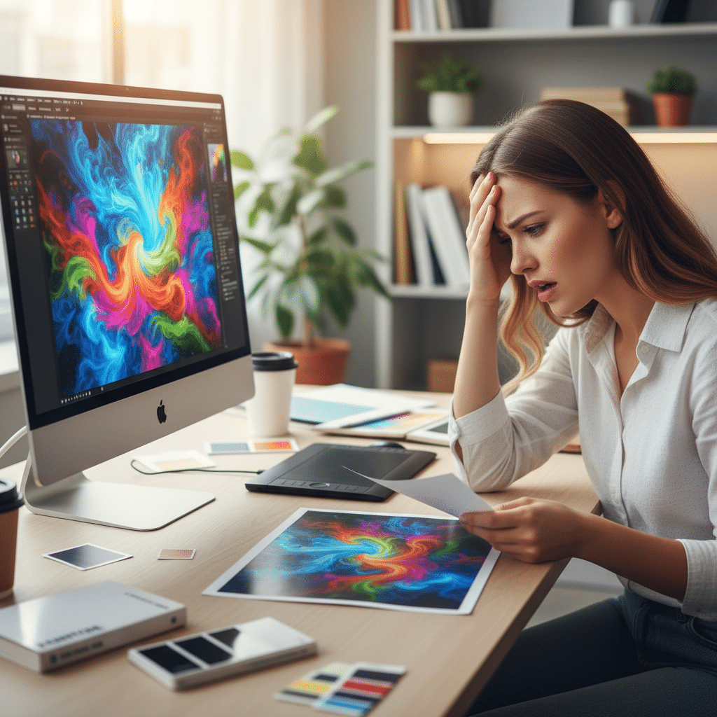 ทำไมสีเพี้ยน? จอภาพสวยแต่พิมพ์จริงหมอง รู้จัก 'RGB vs CMYK' ก่อนพังยกเชต - rgb-vs-cmyk-color-difference-printing-guide