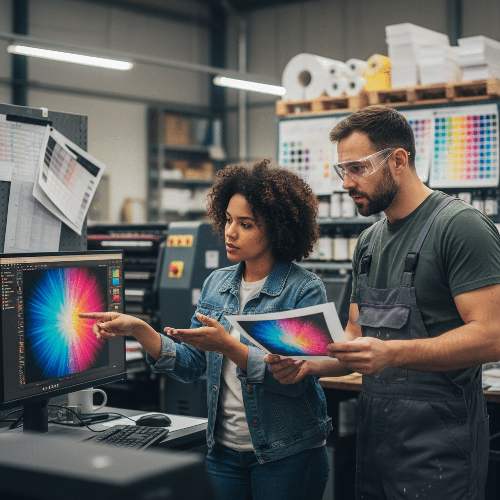 สีเพี้ยนแก้ยังไง? ความจริงเรื่อง 'RGB vs CMYK' ที่โรงพิมพ์อยากบอกคุณก่อนส่งไฟล์ - rgb-vs-cmyk-color-difference-printing-guide