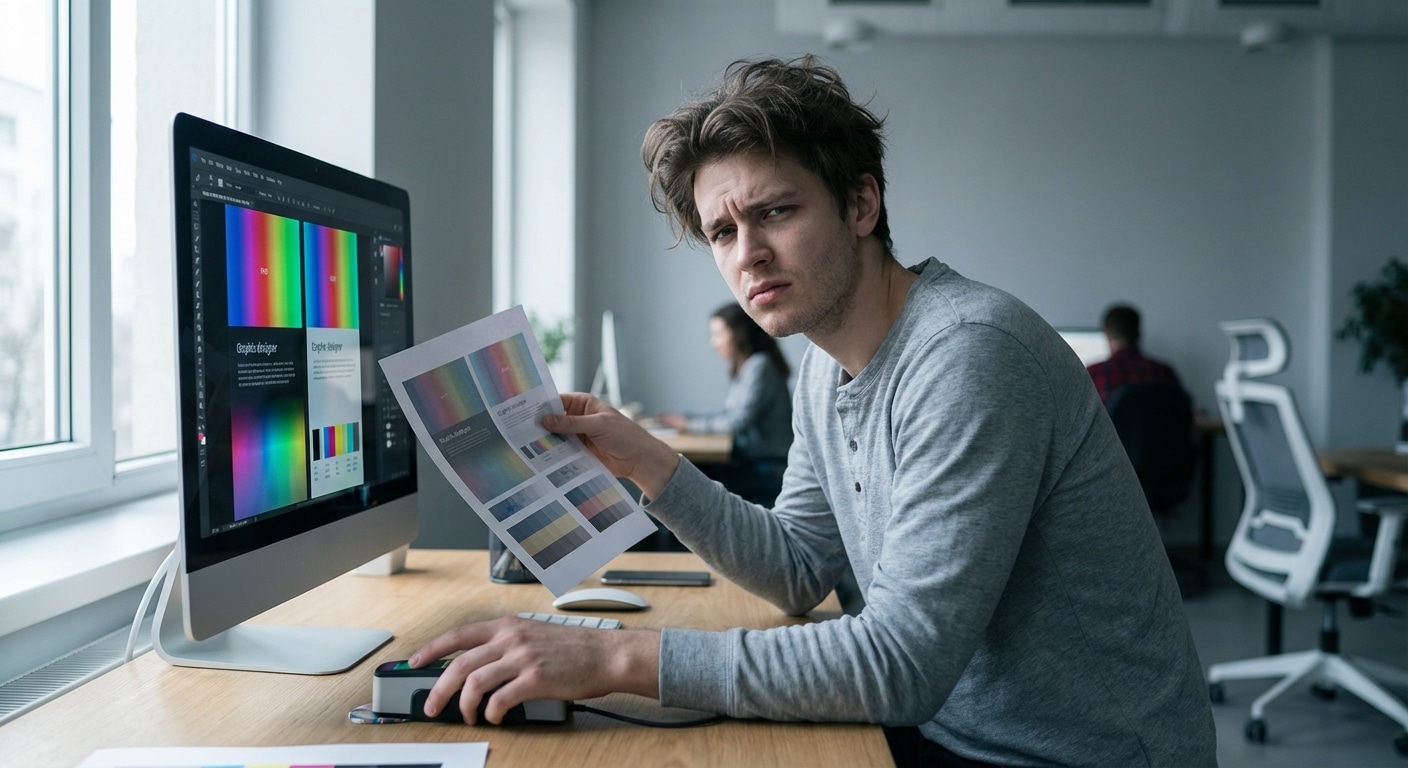 จอสวยแต่พิมพ์ซีด! ไขปริศนา 'RGB vs CMYK' ตั้งค่าสีผิด ชีวิตเปลี่ยน - rgb-vs-cmyk-color-mode-printing-guide