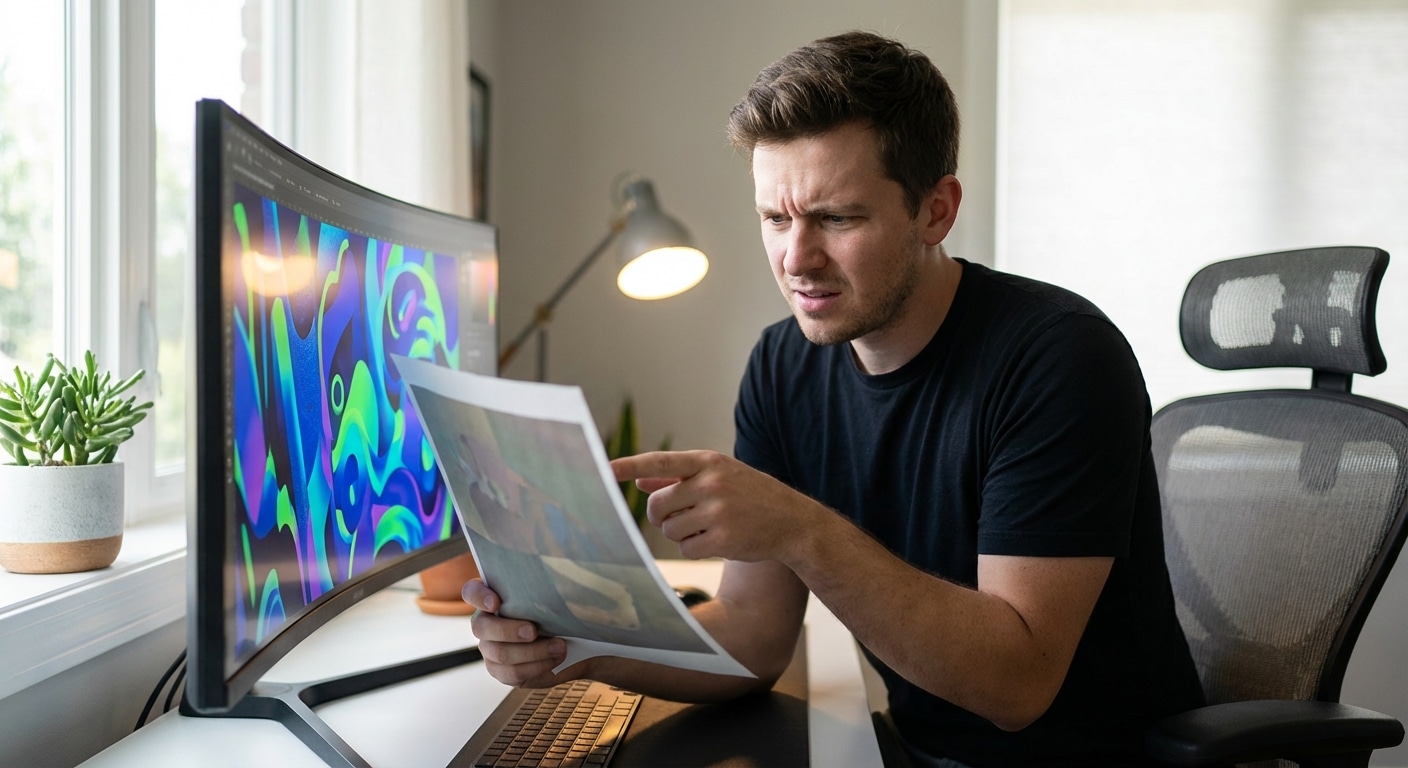 หน้าจอสีสดแต่พิมพ์ออกมาหมอง? แก้ปัญหา 'สีเพี้ยน' ด้วยความเข้าใจ RGB vs CMYK - rgb-vs-cmyk-color-mode-printing-guide