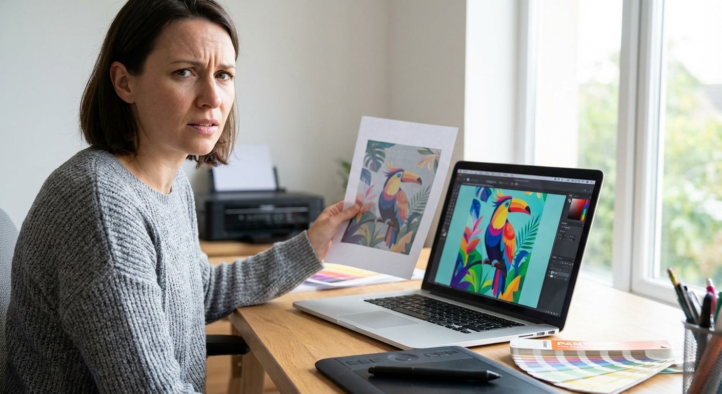 สีเพี้ยนจนใจเจ็บ! ไขปริศนา “RGB vs CMYK” ทำไมภาพในมือถือสวย แต่พิมพ์ออกมาหมอง? - rgb-vs-cmyk-color-mode-printing-guide