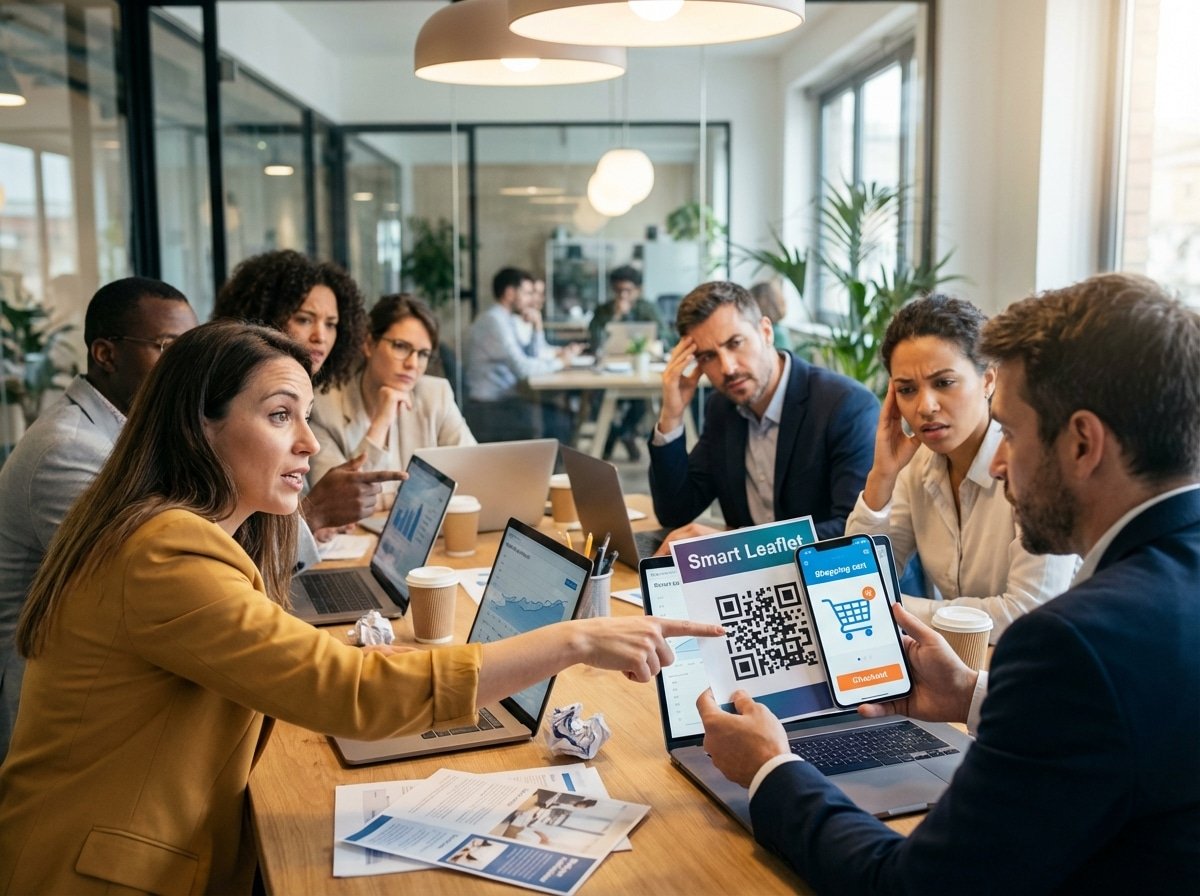 ยิงแอดไม่คุ้ม? พลิกเกมด้วย 'Smart Leaflet' ใบปลิวอัจฉริยะปี 2026 สแกนปุ๊บ ปิดการขายปั๊บ - smart-leaflet-phygital-marketing-strategy-2026