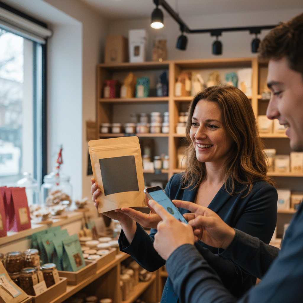 ฉลากสินค้ามีชีวิต! เทรนด์ QR Code/NFC ที่ SME ต้องรู้ - smart-packaging-qr-code-nfc-trend