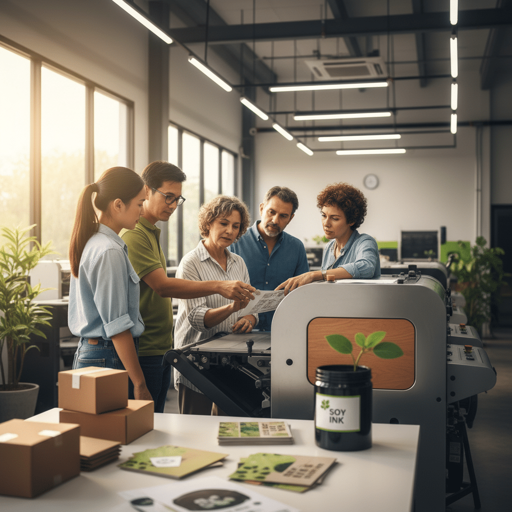 หมึกพิมพ์ Soy Ink: เทรนด์รักษ์โลกที่ SME ต้องรู้จัก - soy-ink-printing-eco-trend