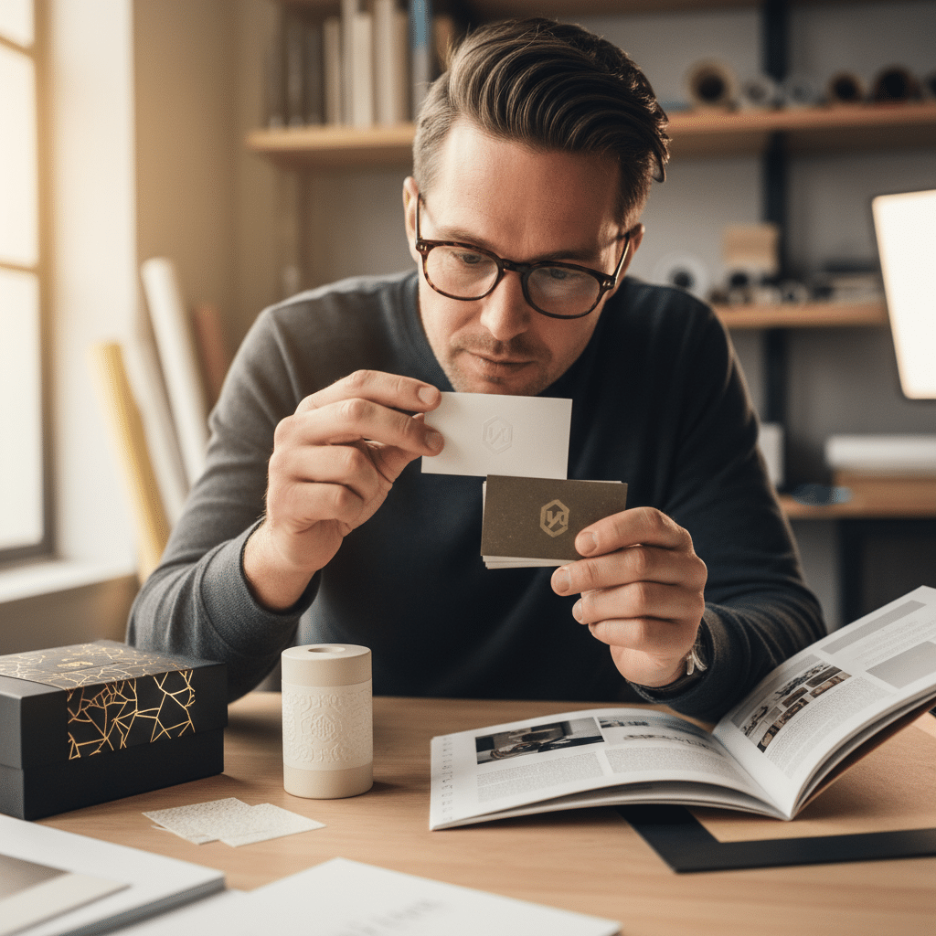 พิมพ์ยังไงให้ดูแพง? รู้จัก Spot UV ปั๊มนูน ปั๊มฟอยล์ - special-printing-finishes-premium-look