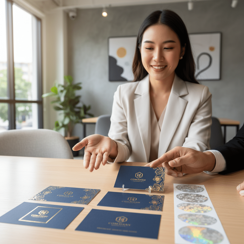 เพิ่มมูลค่าแบรนด์! รู้จักเทคนิคพิมพ์พิเศษ Spot UV-ปั๊มฟอยล์ - special-printing-techniques-sme-branding