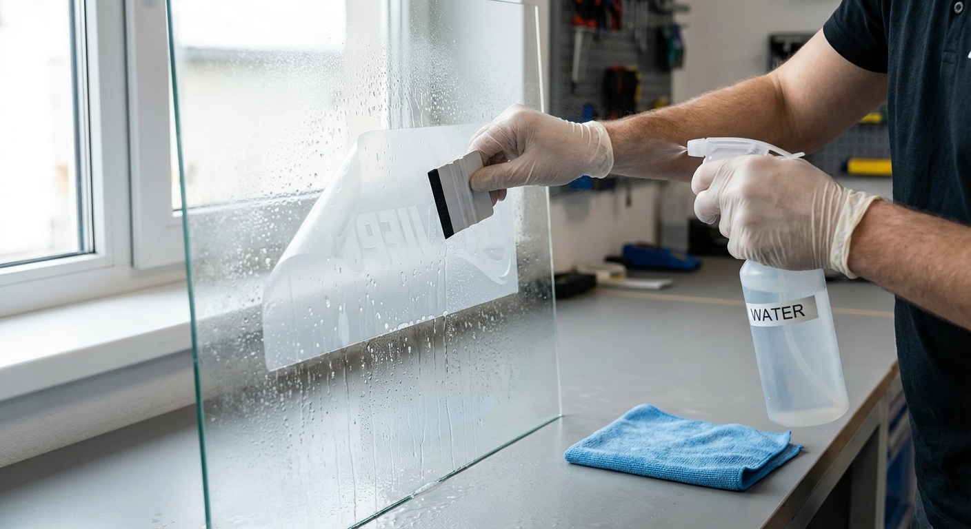 ติดเองก็เป๊ะได้! เทคนิค 'ติดสด vs ใช้น้ำ' สติ๊กเกอร์แผ่นใหญ่แบบไหนไร้ฟองอากาศ? - sticker-application-wet-vs-dry-method-guide