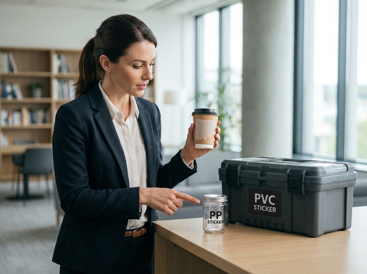 เลือกผิดชีวิตเปลี่ยน! เจาะลึก “กระดาษ vs PP vs PVC” สติ๊กเกอร์แบบไหนเหมาะกับสินค้าคุณ? - sticker-material-guide-paper-pp-pvc-comparison