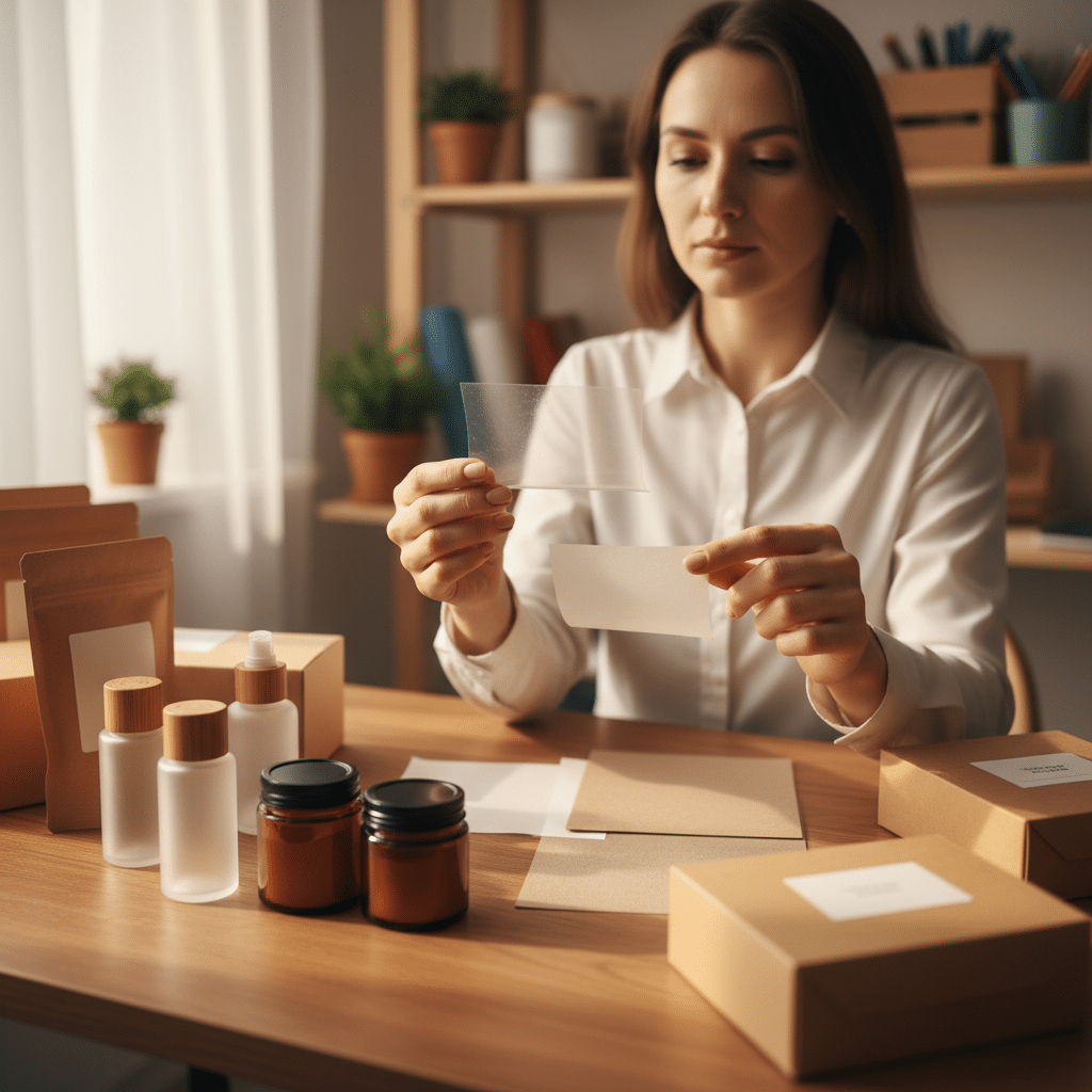 สติ๊กเกอร์ PP vs PVC vs กระดาษ: เลือกให้เหมาะกับสินค้า - sticker-material-guide-pp-pvc-paper