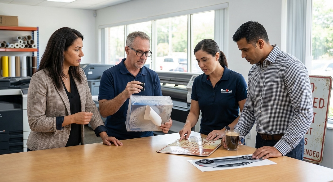 แช่ฟรีซแล้วหลุด? ตากแดดแล้วกรอบ? เจาะลึก 'เนื้อสติ๊กเกอร์' แต่ละชนิด เลือกยังไงให้งานปังไม่พังกลางทาง - sticker-material-guide-pp-pvc-paper-selection-2026