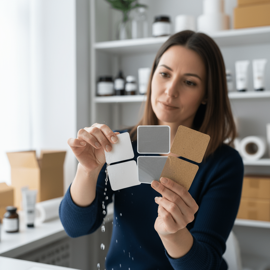 สติ๊กเกอร์ PP vs PVC vs กระดาษ: เลือกวัสดุฉลากให้เหมาะกับแบรนด์ - sticker-material-guide-pp-pvc-paper