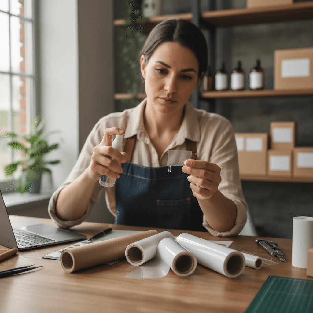 กันน้ำ-ฉีกไม่ขาด! เลือกวัสดุสติ๊กเกอร์ให้เหมาะกับสินค้า - sticker-material-guide-sme