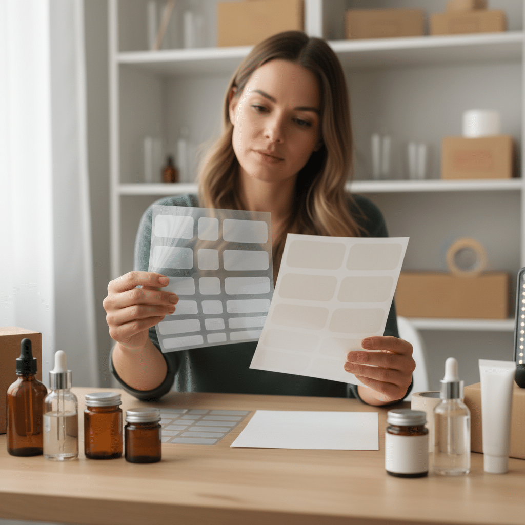 สติ๊กเกอร์ PP vs PVC vs กระดาษ: เลือกแบบไหนให้แบรนด์คุณ? - sticker-material-pp-pvc-paper-guide