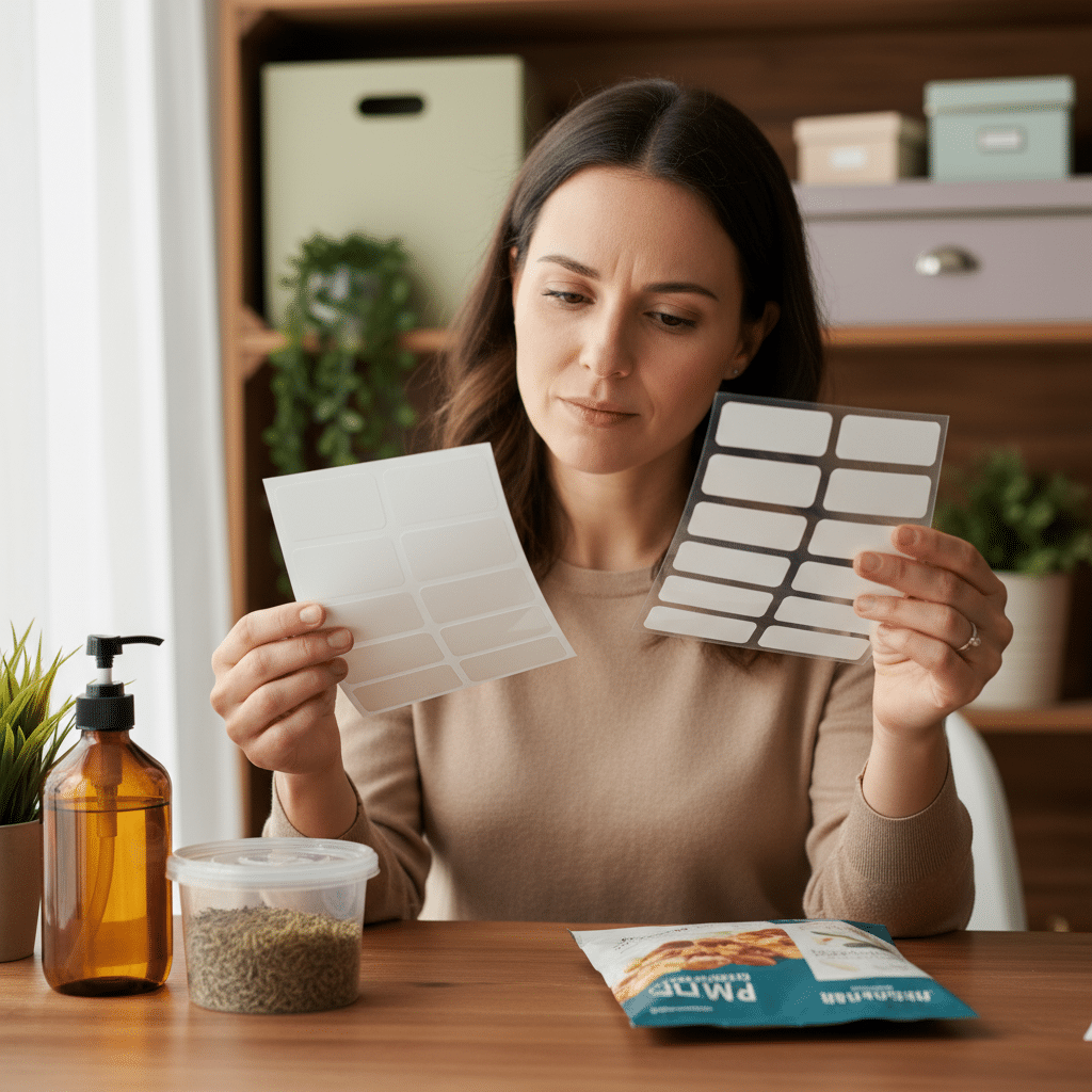 สติ๊กเกอร์ PP vs PVC: เลือกยังไงให้เหมาะกับแบรนด์? - sticker-material-pp-vs-pvc