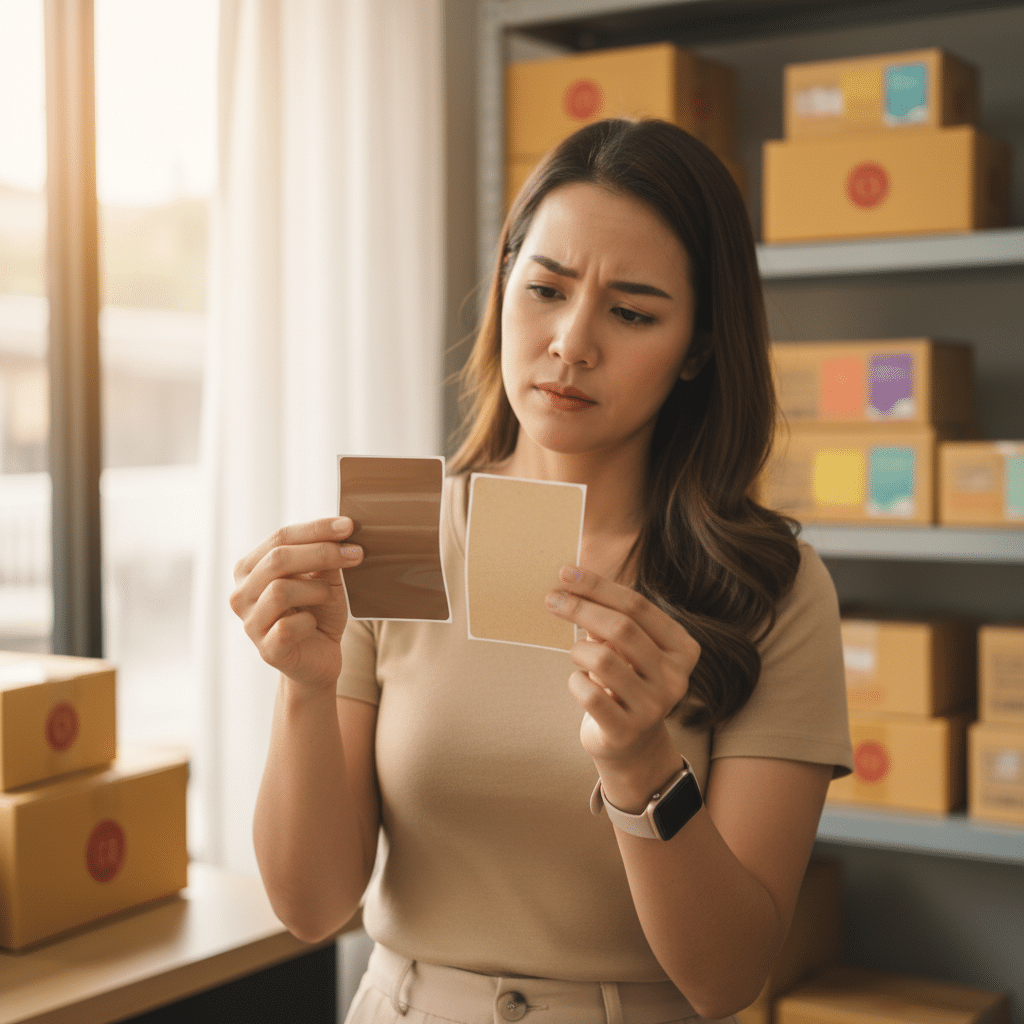 สติ๊กเกอร์ PP vs กระดาษ: เลือกอะไรดีสำหรับแบรนด์ SME? - sticker-pp-vs-paper-sme-guide