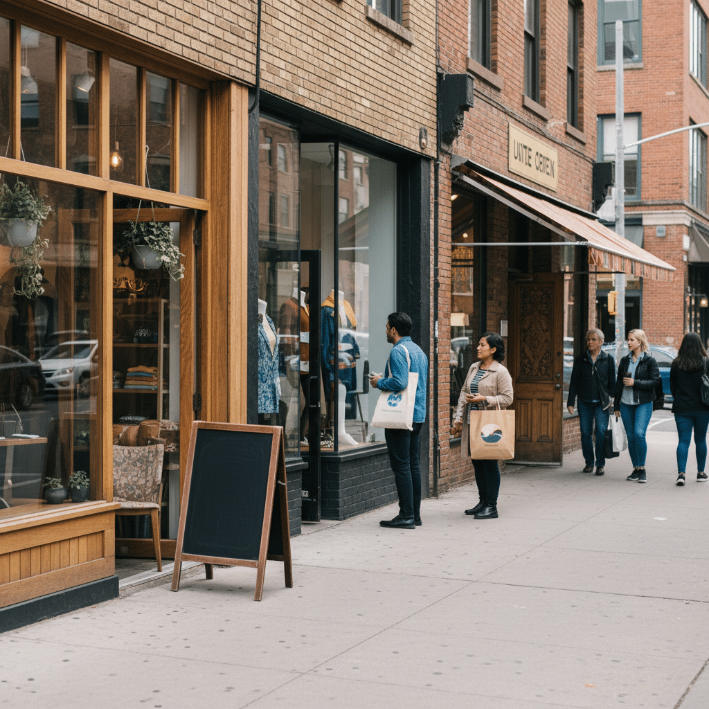 ป้ายหน้าร้าน: 5 เคล็ดลับออกแบบให้คนอยากเข้าร้าน - storefront-sign-design-tips