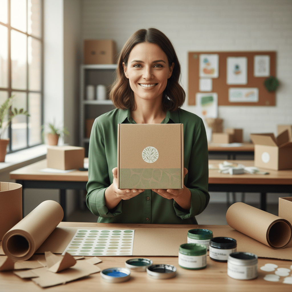 พิมพ์รักษ์โลก: เทรนด์วัสดุพิมพ์ยั่งยืนสำหรับ SME ปี 2026 - sustainable-printing-sme-thailand-2026