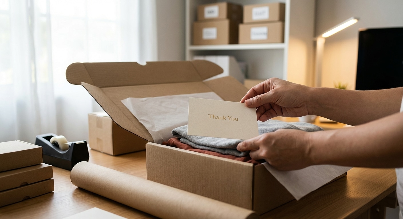 เพิ่มยอดซื้อซ้ำด้วยงบ 1 บาท! เทคนิค 'Thank You Card' มัดใจลูกค้า - thank-you-card-marketing-strategy-customer-retention