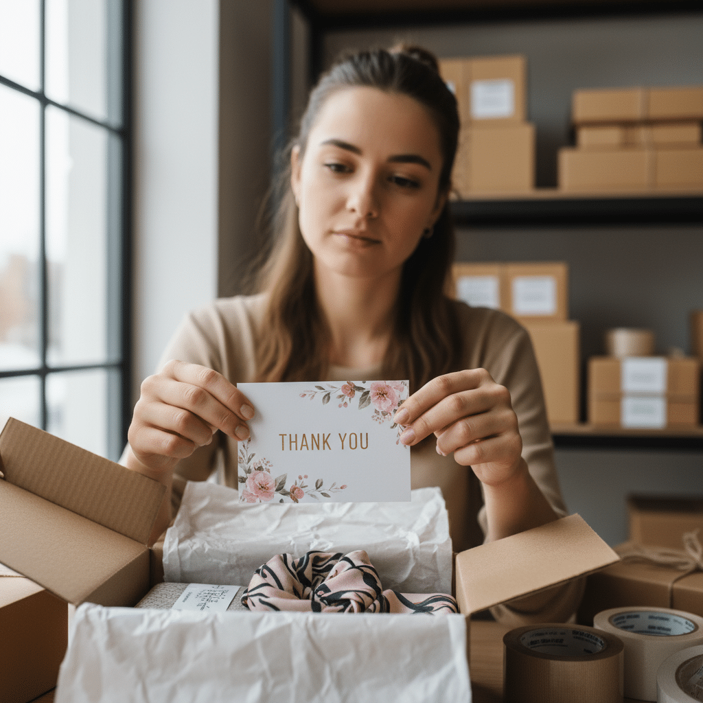 ยอดขายตกต้องลอง! กลยุทธ์ 'Thank You Card' ใบเล็กๆ เปลี่ยนลูกค้าขาจรเป็นขาประจำ - thank-you-card-marketing-strategy-customer-retention