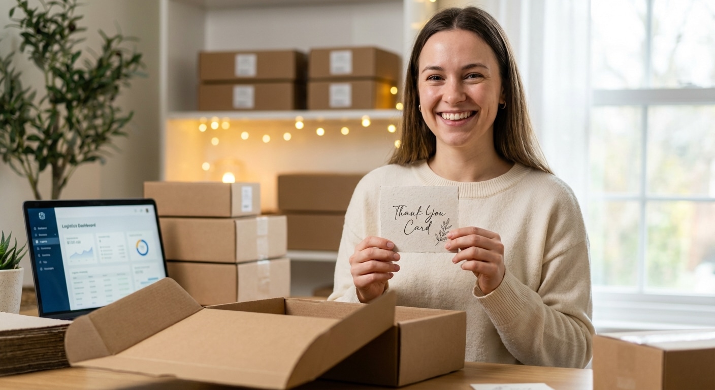 พลิกยอดขายออนไลน์ 2026! ทำไม 'Thank You Card' ถึงเป็นอาวุธลับที่ TikTok Shop ขาดไม่ได้? - thank-you-card-marketing-strategy-tiktok-shop-2026