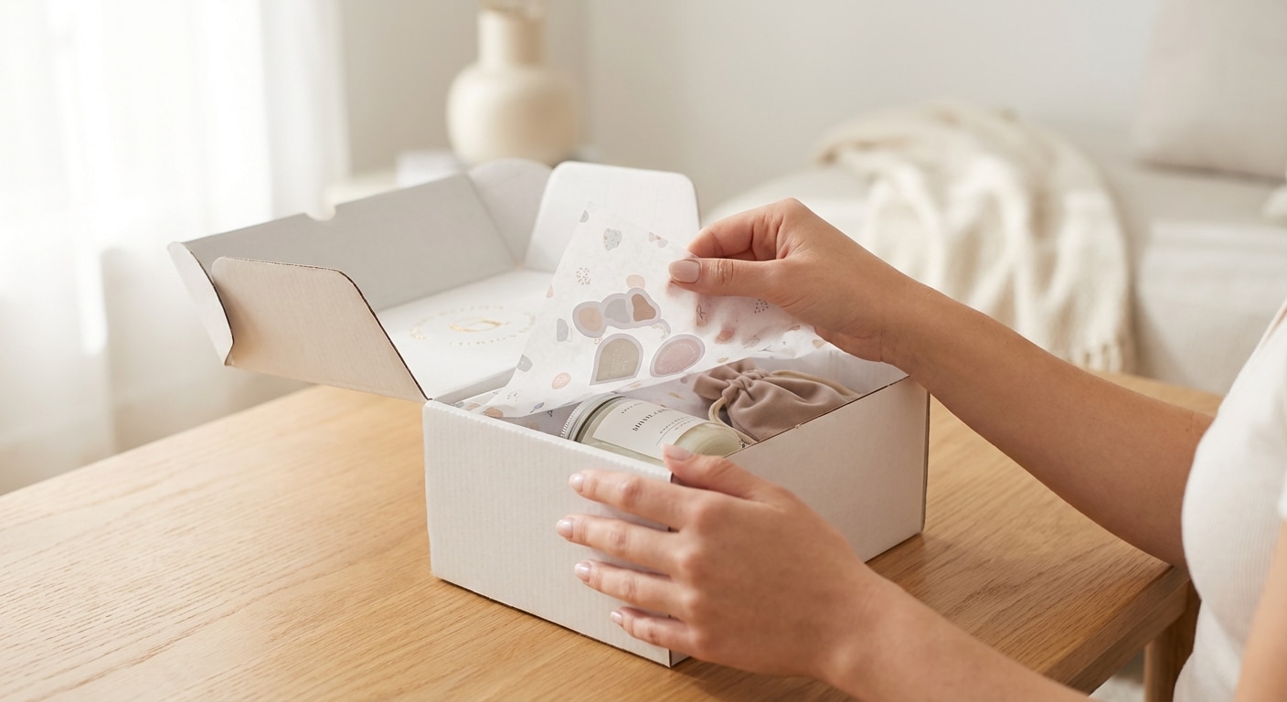 แพคเกจจิ้งธรรมดาโลกไม่จำ! เทคนิคออกแบบ 'Unboxing Experience' ปี 2026 ให้ลูกค้าอยากถ่ายคลิปรีวิวฟรี - unboxing-experience-packaging-design-sme-tiktok-2026